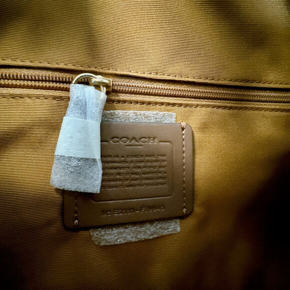 Coach F79946 Rowan Satchel IN CHALK - Picture 7 of 8